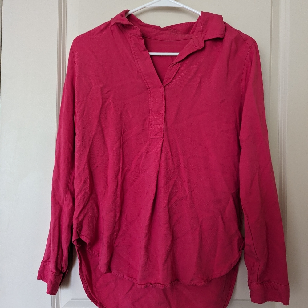 Small Pink Collared Shirt